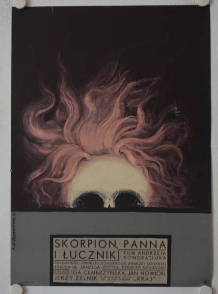Skorpion, Panna i Lucznik originales polnisches Filmplakat